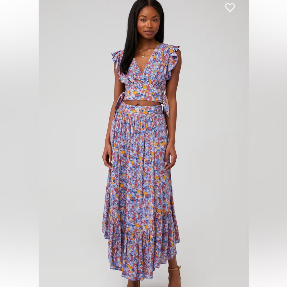 Free People Top and Skirt Set
